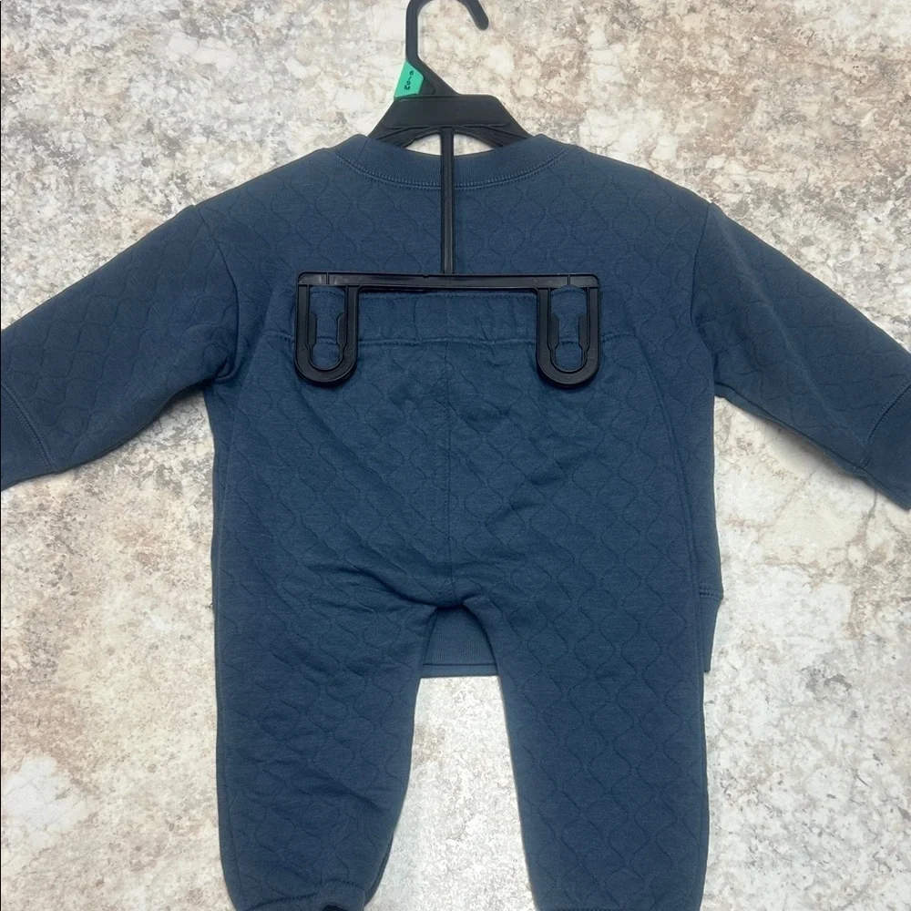 Carter's Blue Quilted Kids sweat suit